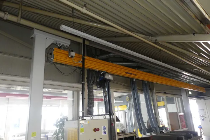 Feinauer Einträger-Brückenkran Typ: ESK 500 kg